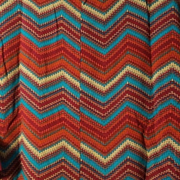 Red Camel striped blouse Tapered very PRETTY - Picture 3 of 5